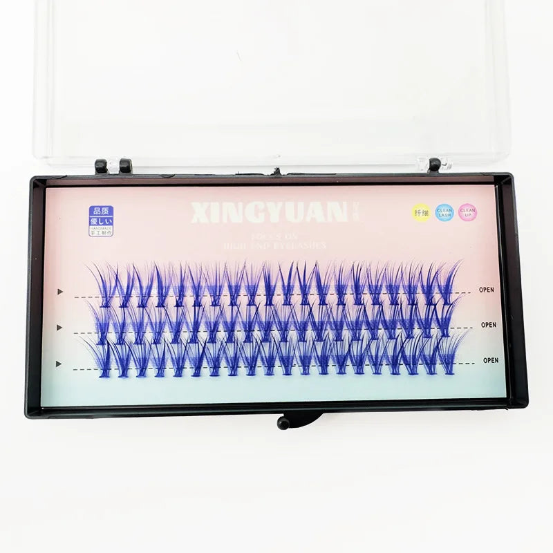 1pc Cluster Colored Individual Lashes