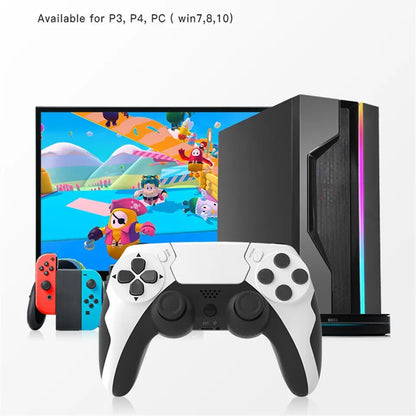 GAMINJA P48 Wireless Gamepad with Six-Axis Gyroscope Game Controller 