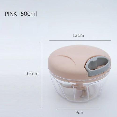 500/900ML Manual Meat Grinder &amp; Garlic Press