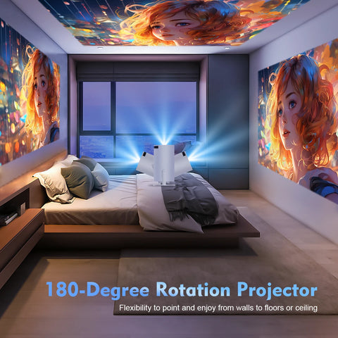 Magcubic HY300 Pro Projector - 4K, Android 11, Dual WiFi6, 260 ANSI 