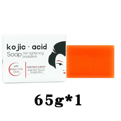 Handmade Whitening Soap Skin Care Deep Cleaning Moisturizing Cleansing Essential Temperate Soap Brighten Skin Kojic Acid Soap
