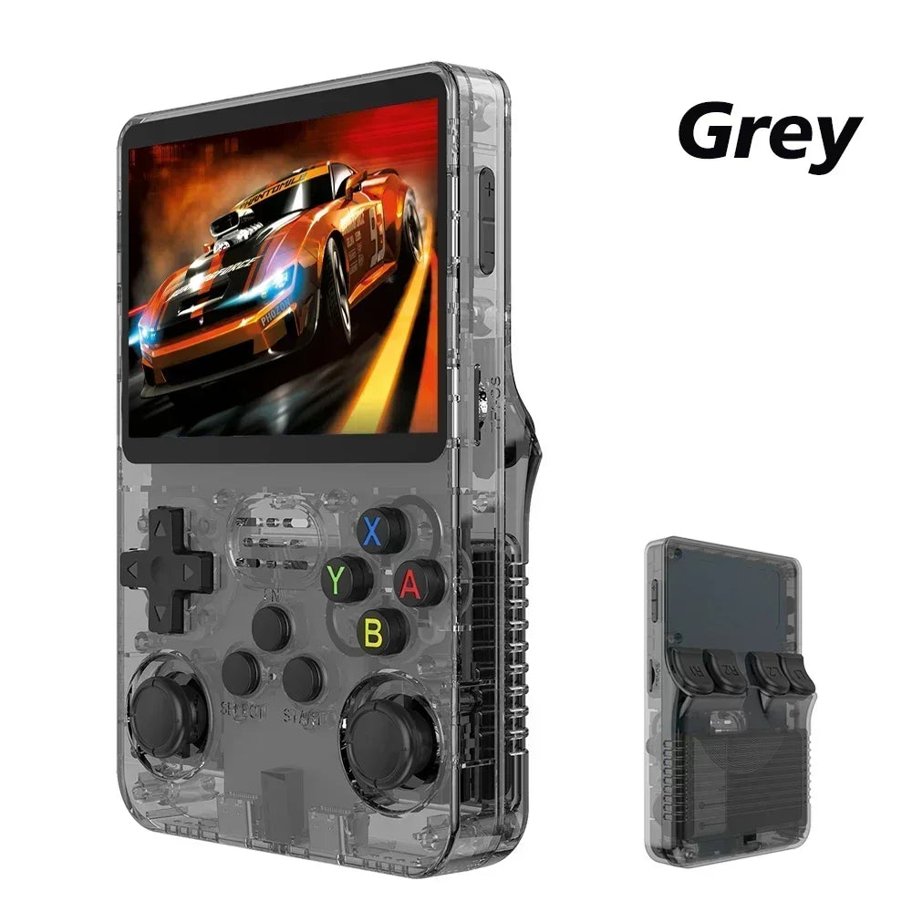 Retro Handheld Game Console with Linux System and 3.5 Inch IPS Screen BOYHOM NEW R36S 