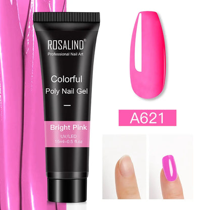 15 ml Poly Nail Gel cured with UV/LED lamp