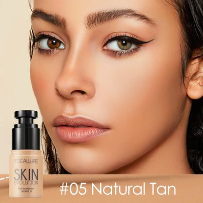 Waterproof Matte Face Liquid Foundation Full Coverage Concealer