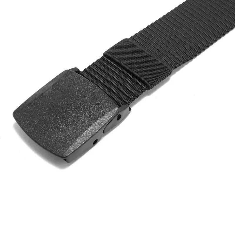 Automatic Buckle Nylon Belt – Modern Men's Canvas Outdoor Belt 