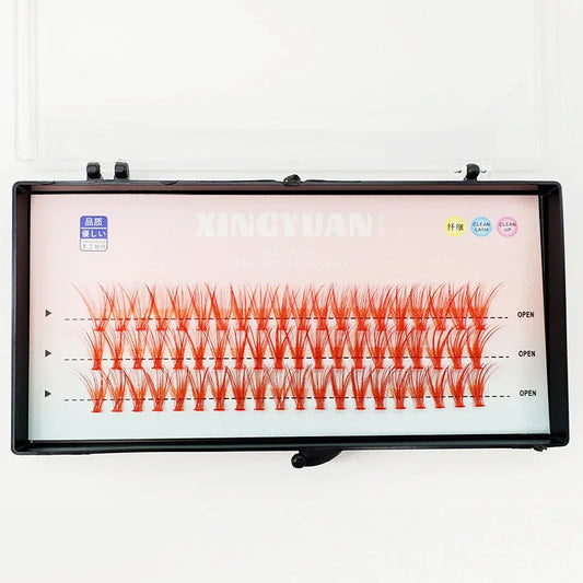 1st Klusterfärgade Individuella Fransar