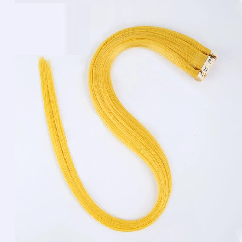 Colorful Tape In Human Hair Extensions 40pcs, 24" 26"