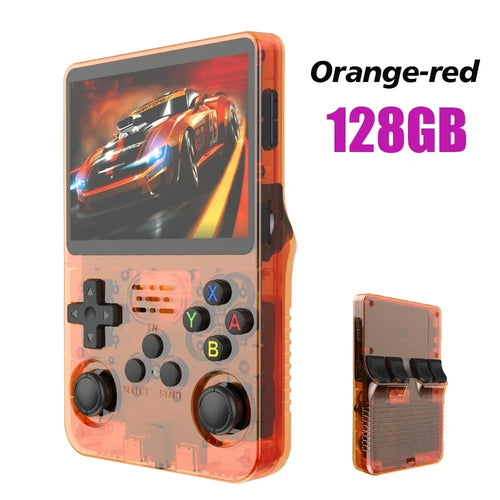 Retro Handheld Game Console with Linux System and 3.5 Inch IPS Screen BOYHOM NEW R36S 