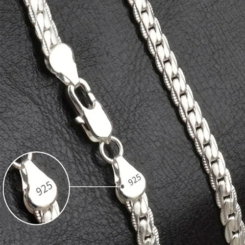 Silver plated necklace 20-60 cm 