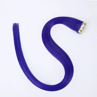 Colorful Tape In Human Hair Extensions 40pcs, 24" 26"