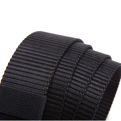 Automatic Buckle Nylon Belt – Modern Men's Canvas Outdoor Belt 