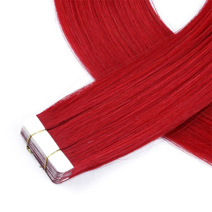 Colorful Tape In Human Hair Extensions 40pcs, 24" 26"