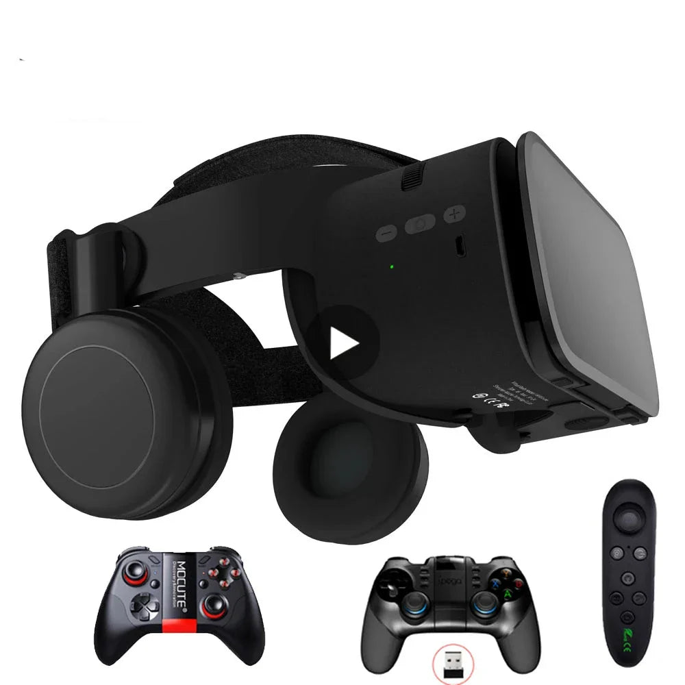 Bobo VR Z6 3D Virtual Reality Glasses Bluetooth Headset
