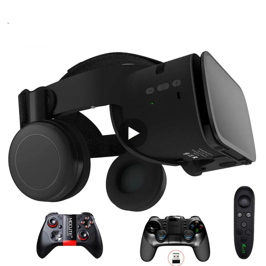 Bobo VR Z6 3D Virtual Reality Glasses Bluetooth Headset