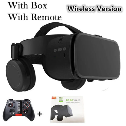 Bobo VR Z6 3D Virtual Reality Glasses Bluetooth Headset