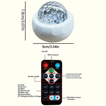 Northern Lights Starry Sky Projector Lamp LED Atmosphere Light Night