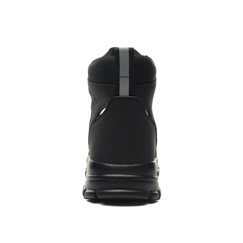 Waterproof safety boots for men, steel toe cap, work boots 