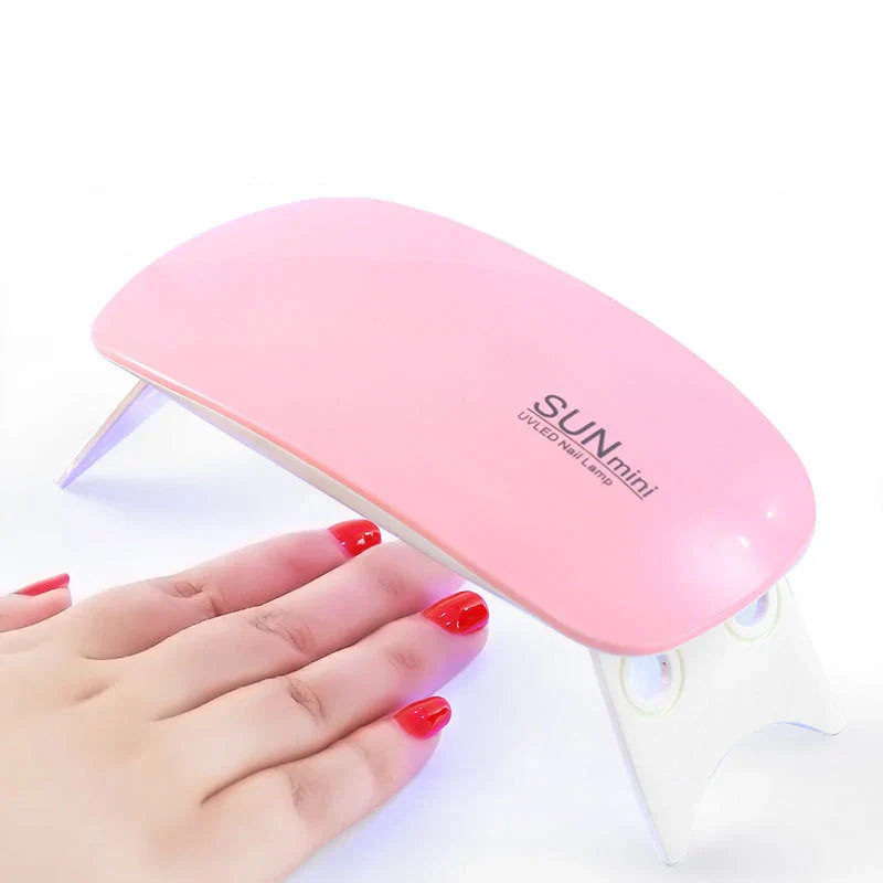 Poly Nail Gel Kit with 6W LED Lamp