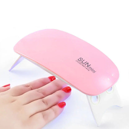 Poly Nail Gel Kit with 6W LED Lamp