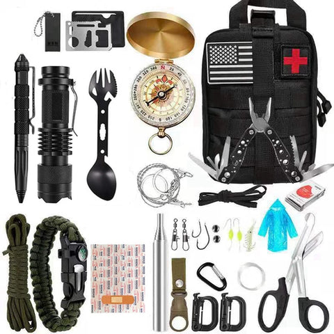 Emergency Kit – Multifunctional First Aid and Survival Bag 