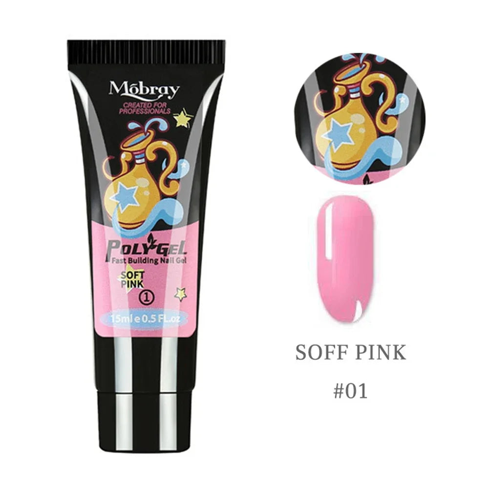 15ml Poly Acrylic Gel For Nail Extension