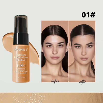 Waterproof Concealer Matt Foundation BB Cream Oil Control Foundation