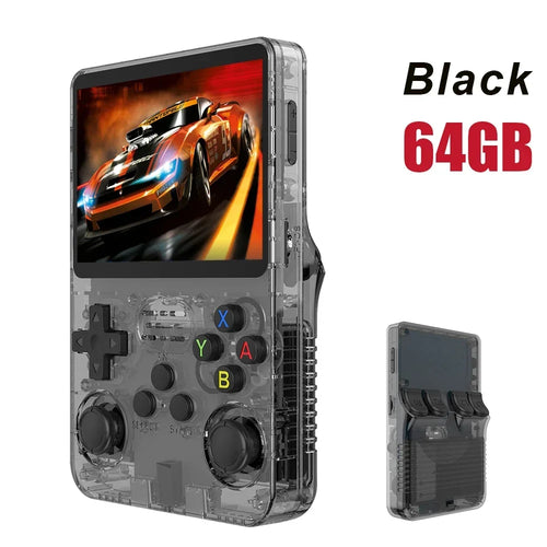 Retro Handheld Game Console with Linux System and 3.5 Inch IPS Screen BOYHOM NEW R36S 