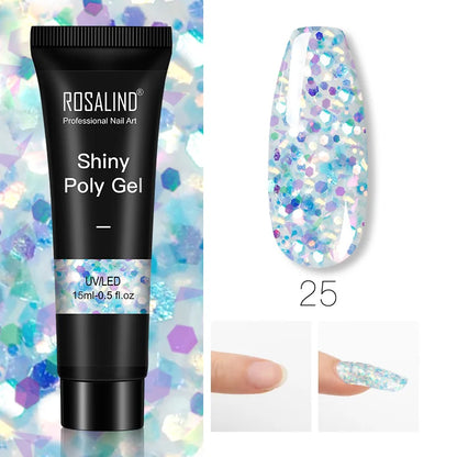 Multicolor Polygel Poly Gel Extension 15ML