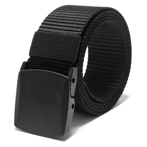 Automatic Buckle Nylon Belt – Modern Men's Canvas Outdoor Belt 
