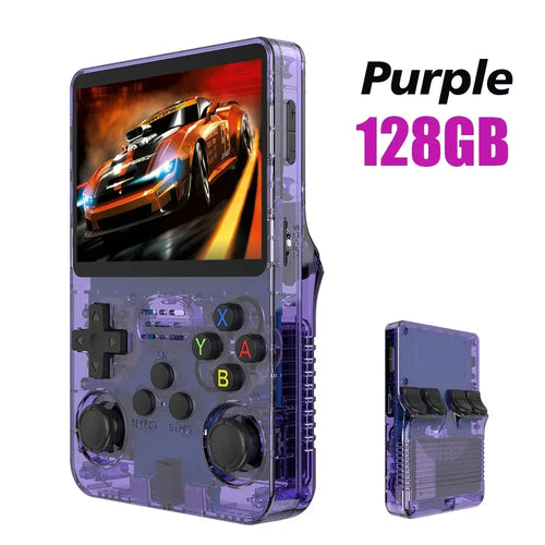 Retro Handheld Game Console with Linux System and 3.5 Inch IPS Screen BOYHOM NEW R36S 