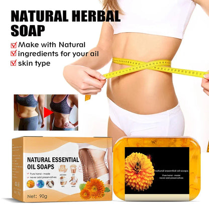 Lymphatic Detox Fat Burning Soap Natural Herbal Weight Loss Anti-fat Soap Handmade Cellulite Slimming Soap Health Care Tools