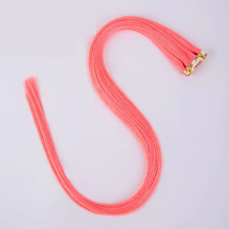 Colorful Tape In Human Hair Extensions 40pcs, 24" 26"