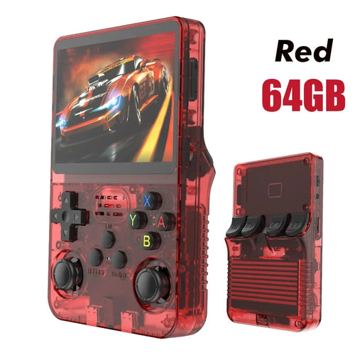 Retro Handheld Game Console with Linux System and 3.5 Inch IPS Screen BOYHOM NEW R36S 