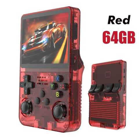 Retro Handheld Game Console with Linux System and 3.5 Inch IPS Screen BOYHOM NEW R36S 