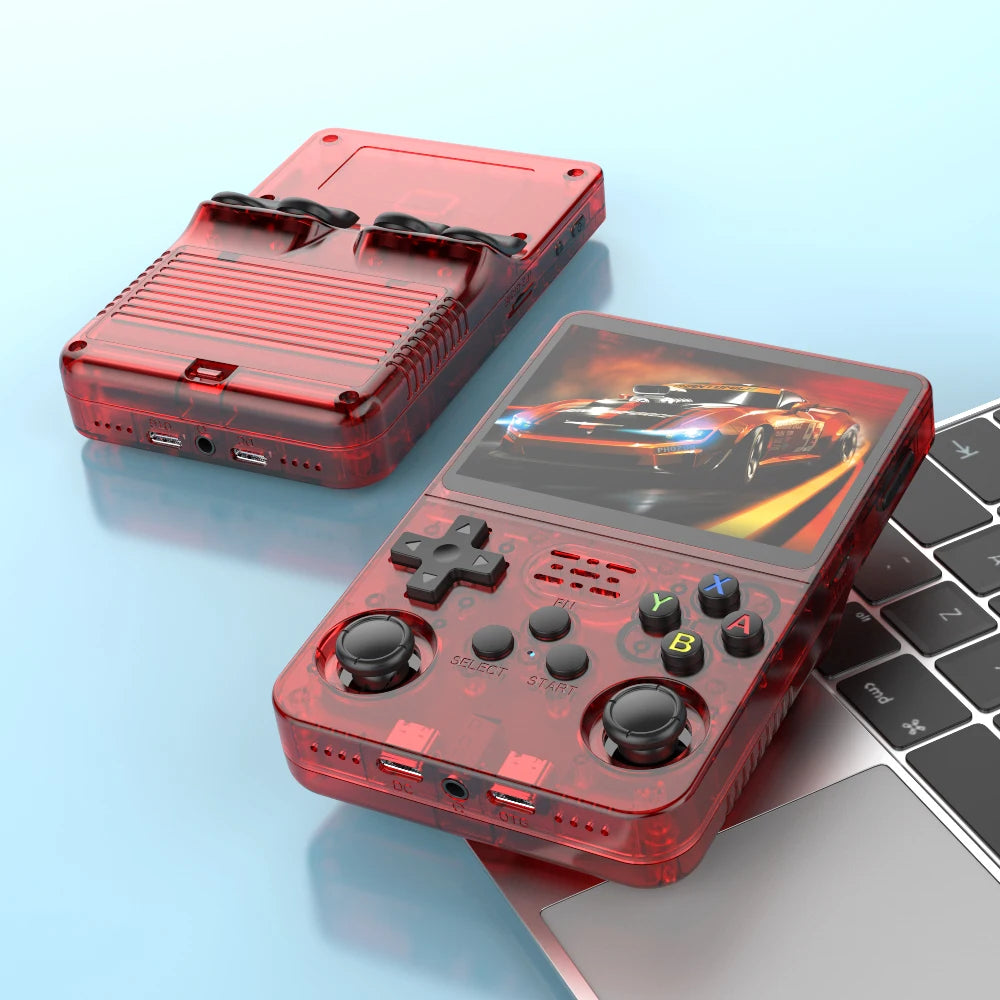 Retro Handheld Game Console with Linux System and 3.5 Inch IPS Screen BOYHOM NEW R36S 