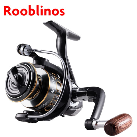 Rooblinos BK Spinning Fishing Reels For Saltwater Freshwater Metal