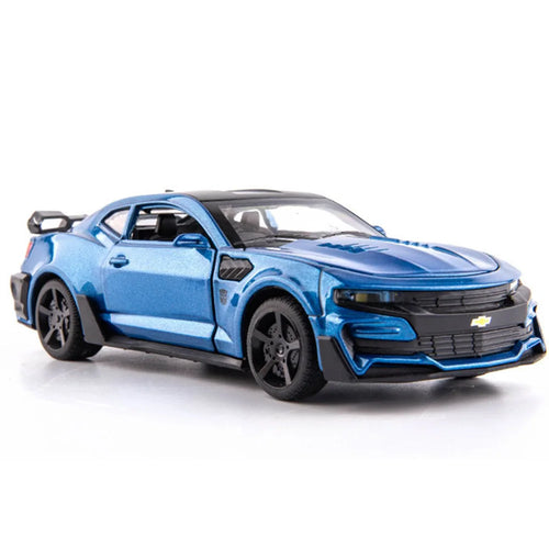 Scale 1/32 Camaro Toys Model Car Alloy Metal Diecast With 4 Doors 