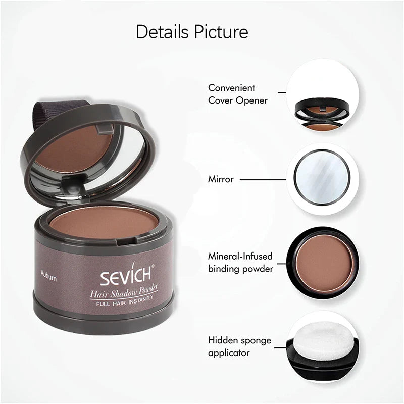 Sevich 13 Colors Hairline Powder 4g Hairline Shadow Powder Instant Root Cover Up