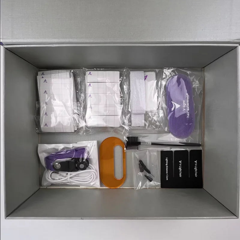 V-Light Technology Hair Extension Machine Wig Installation Kit Set