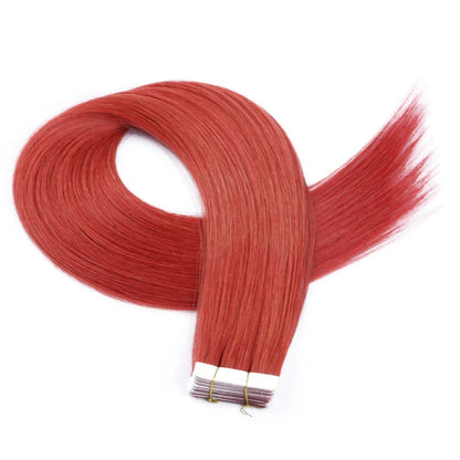 Colorful Tape In Human Hair Extensions 40pcs, 24" 26"