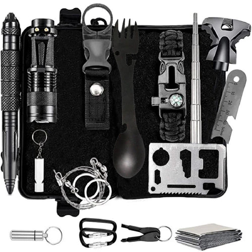 Emergency Kit – Multifunctional First Aid and Survival Bag 