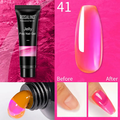 15 ml Poly Nail Gel cured with UV/LED lamp