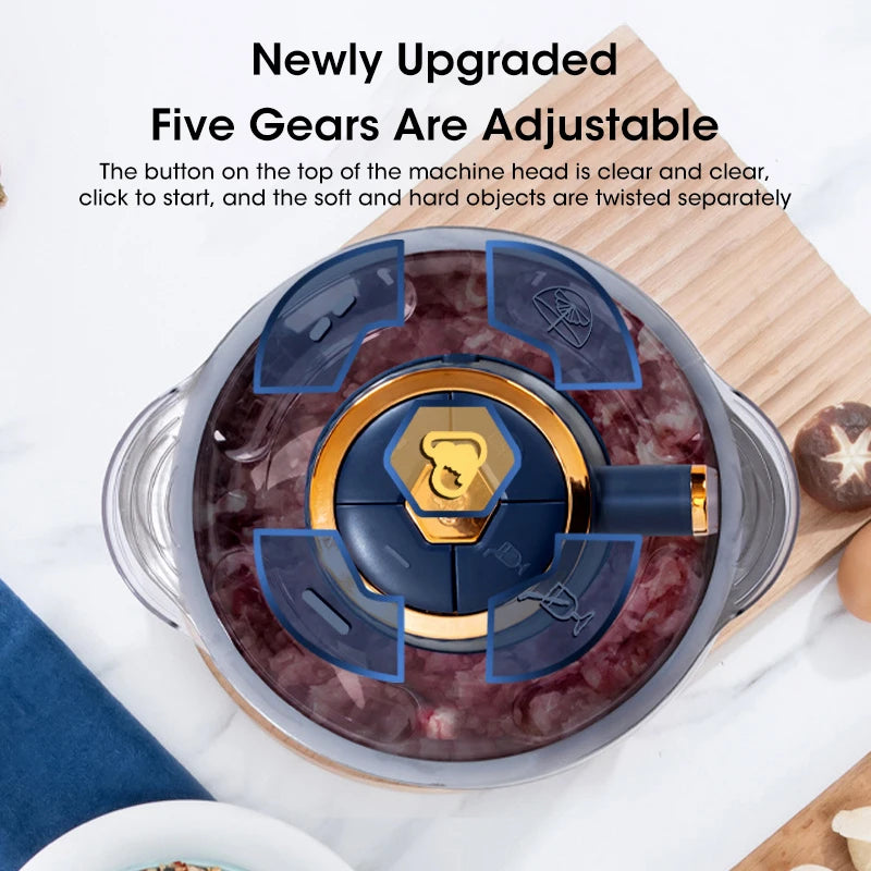 5L Electric Meat Grinders Stainless Steel 304