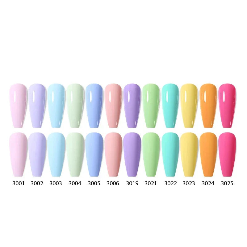 12pcs/Set 15ml LED UV Gel Lacquer Soak Off