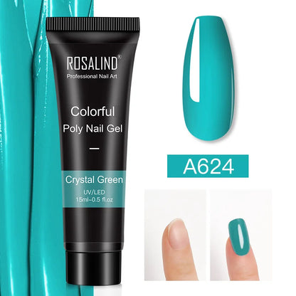 15 ml Poly Nail Gel cured with UV/LED lamp