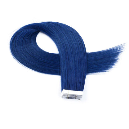 Colorful Tape In Human Hair Extensions 40pcs, 24" 26"