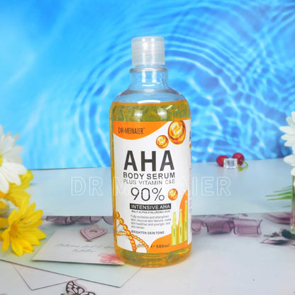 500ML Vitamin C AHA HYALURONIC &amp; NICOTINAMIDE Face Serum