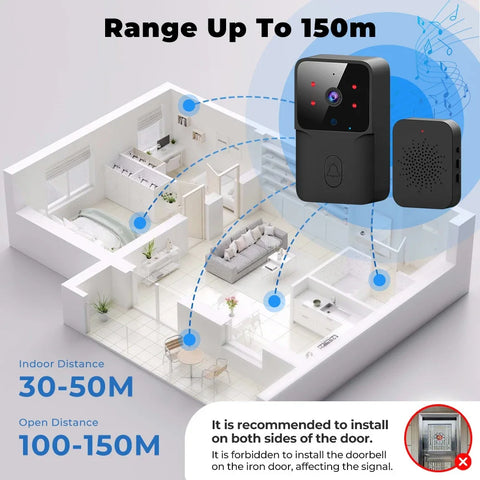 Smart WiFi Doorbell Home Tuya 