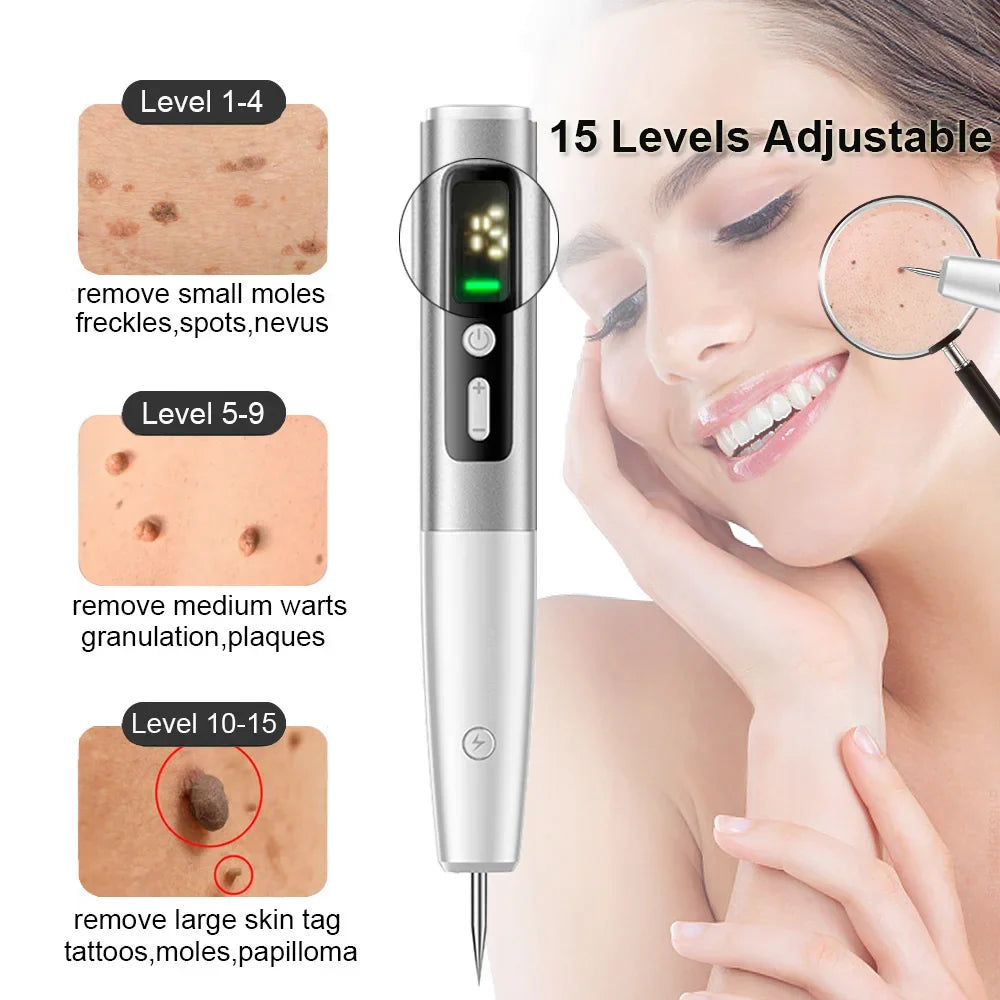Skin tag remover Laser plasma pen Dark spot wart remover
