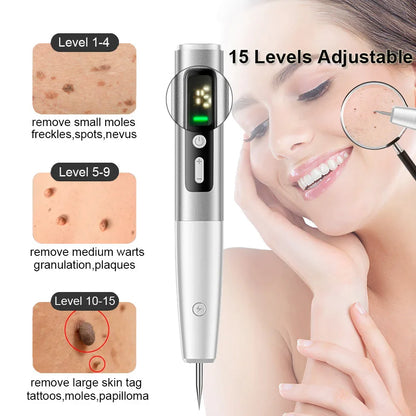 Skin tag remover Laser plasma pen Dark spot wart remover